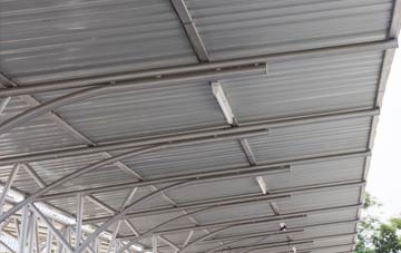 installing Polbathic metal roofing